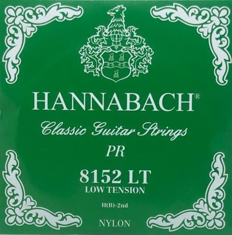 Hannabach 815 H/B2 diskantsträng till klassisk gitarr, low tension