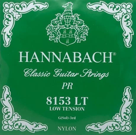 Hannabach 815 G3 diskantsträng till klassisk gitarr, low tension
