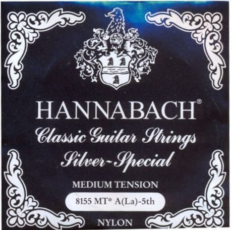 Hannabach 815 A5 bassträng för klassisk gitarr, medium tension