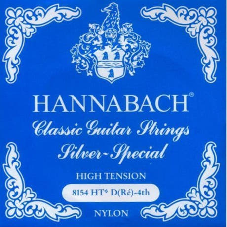 Hannabach 815 D4 bassträng för klassisk gitarr, High tension