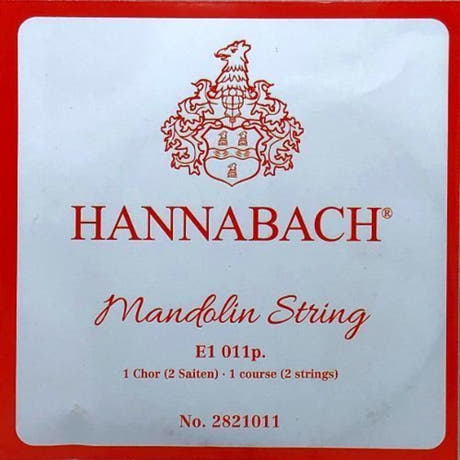 Hannabach 2821011 mandolinsträng E .011", par