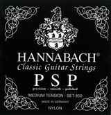 Hannabach Strings för klassisk gitarr Serie 850 Medium tension PSP – Set medium (850MT)