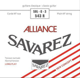 Savarez 543R Alliance HT Classic G3 diskantsträng, normal tension