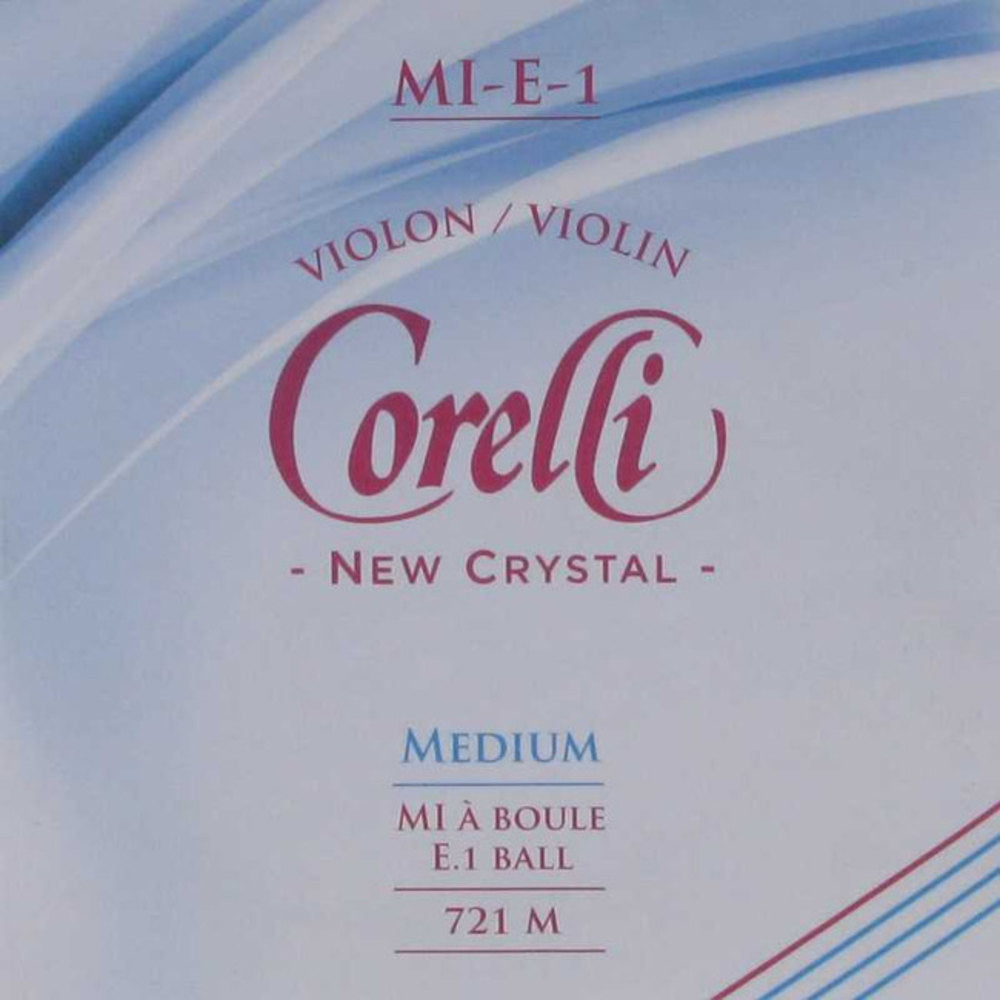 Corelli New Crystal 721M E-sträng till fioler, kula, medium