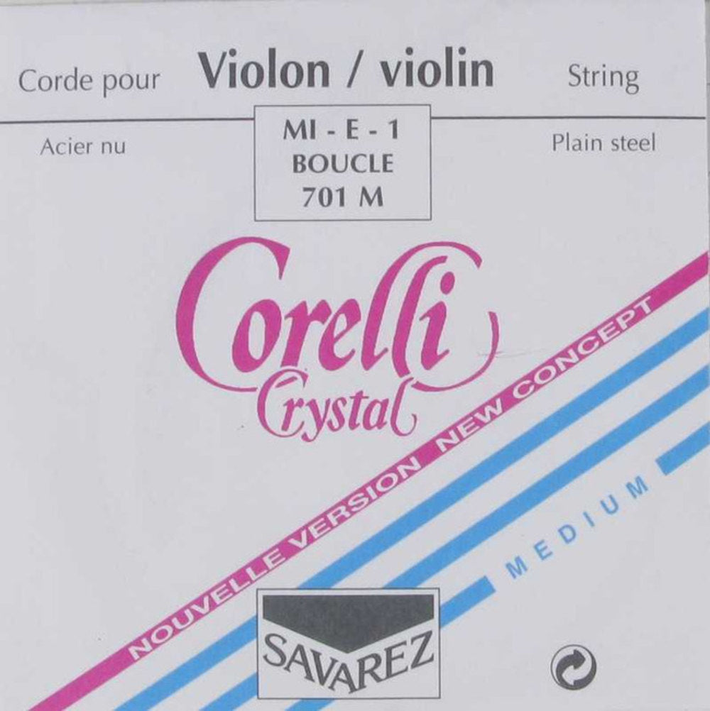 Corelli New Crystal 701M E-sträng för fiol, ögla, medium