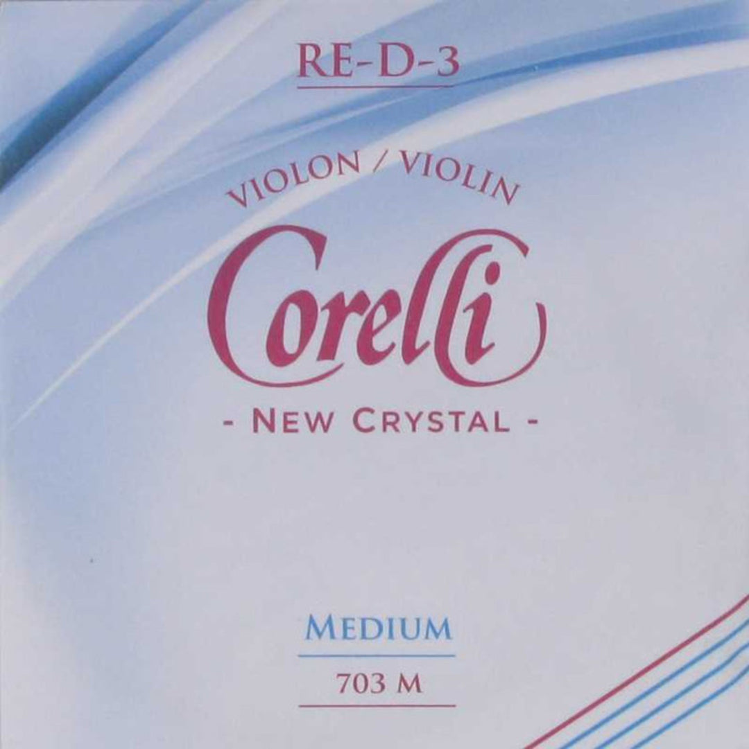 Corelli Fioler strängar New Crystal - Medium (703M)