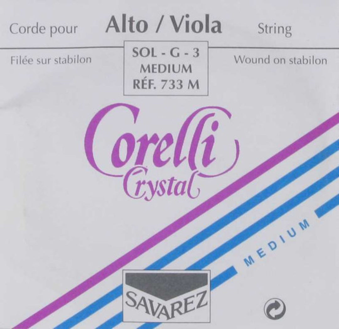 Corelli Strängar för viola New Crystal - Medium (733M)