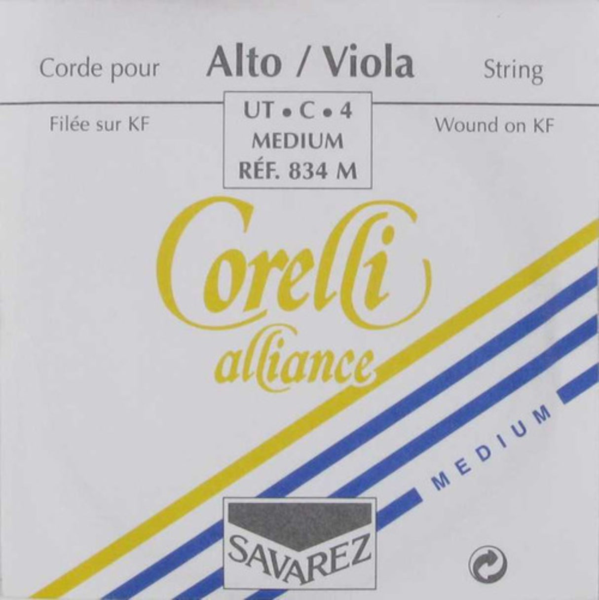 Corelli strängar för viola Alliance - Medium (834M)