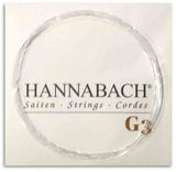 Hannabach 890 1/4 G3 blank sträng till barngitarr, medium spänning