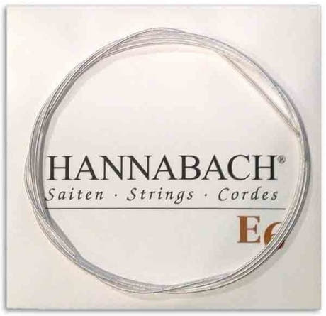 Hannabach 890 7/8 E6 bassträng för barngitarr, medium spänning