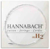 Hannabach 890 1/8 H/B2 diskantsträng för barngitarr, medium tension