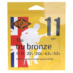 Rotosound Tru Bronze TB11 westerngitarrsträngar 11-52