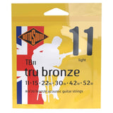 Rotosound Tru Bronze TB11 westerngitarrsträngar 11-52