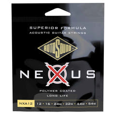 Rotosound strängar för akustisk Gitarrer Nexus Coated - Set Medium Light 12-54 (NXA12)