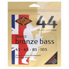 Rotosound strängar för akustisk bas Bronze Bass 44 - set 4-strängat Standard 45-105 (RS44LD)