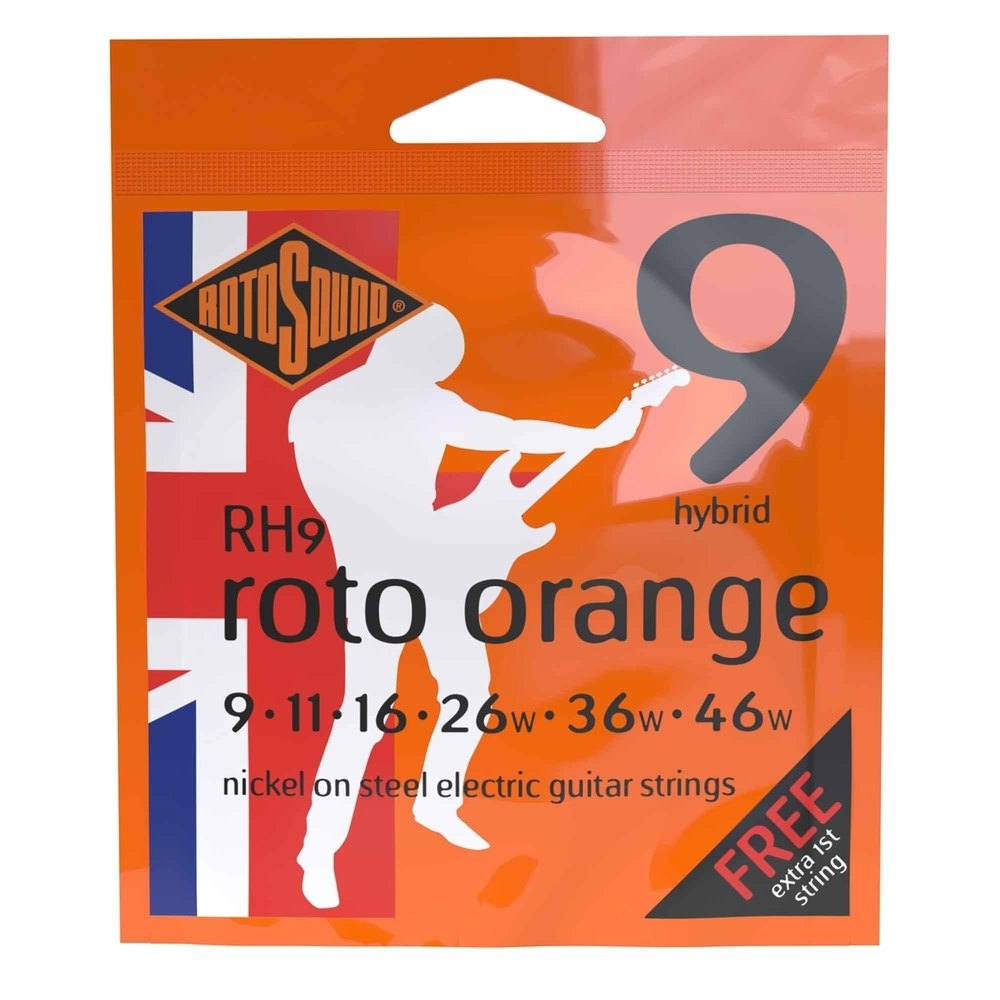 Rotosound Roto Orange RH9 elgitarrsträngar 9-46