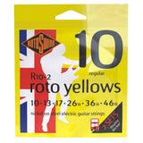 Rotosound Roto Yellows R10-2 Double Decker elgitarrsträngar 10-46