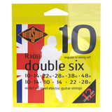 Rotosound Roto Yellows R30EL Double Six till 12-strängad elgitarr 10-48