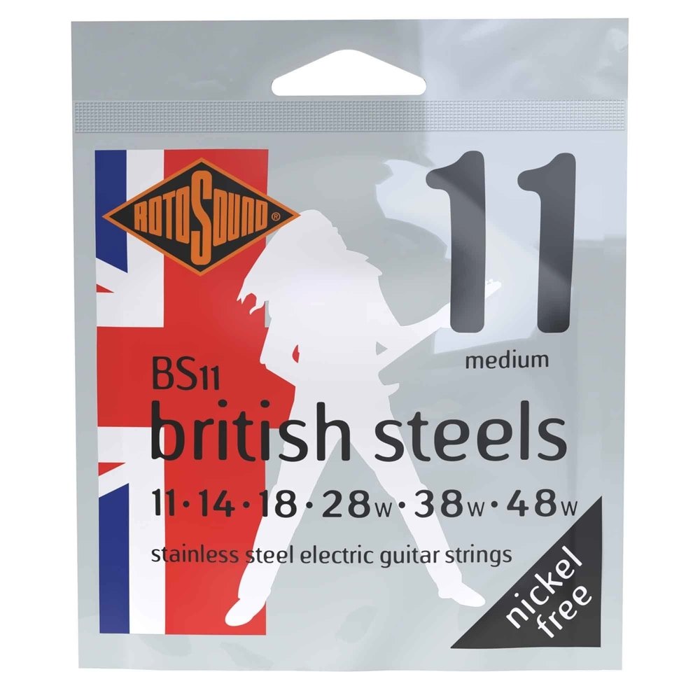 Rotosound British Steels BS11 elgitarrsträngar 11-48