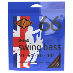 Rotosound elbassträngar Swing Bass 66 - set för 4-strängad Nickel Hybrid 40-100 (SM66N)