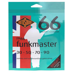 Rotosound elbassträngar Swing Bass 66 - set för 4-strängad FUNKMASTER Custom 30-90 (FM66)