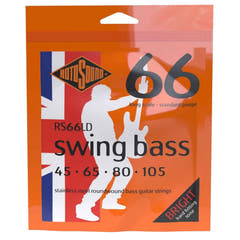 Rotosound elbassträngar Swing Bass 66 - set för 4-strängad Standard 45-105 (RS66LD)
