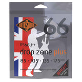 Rotosound elbassträngar Swing Bass 66 - set för 4-strängad DROP ZONE PLUS Custom 85-175 (RS66LH+)