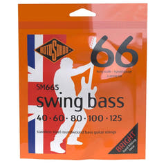 Rotosound elbassträngar Swing Bass 66 - set för 5-strängad rostfritt stål Hybrid 40-125 (SM665)