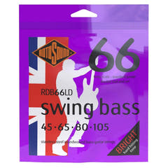 Rotosound E-bassträngar Swing Bass 66 Double Ball End - set 4-str. Medium 45-105 Double Ball (RDB66LD)