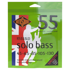 Rotosound Elbassträngar Solo Bass 55 - Set 5-strängad Standard 45-130 (RS555LD)