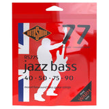 Rotosound Jazz Bass-strängar Jazz Bass 77 - set 4-strängat Short 40-90 //Kort skalalängd (30"/760mm) (RS77S)