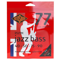 Rotosound Jazz Bass-strängar Jazz Bass 77 - set 4-strängat Medium 40-90 //Medium skalalängd (30.5"/772mm to 32"/810mm) (RS77M)
