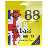 Rotosound elbassträngar Tru Bass 88 - Set 4-strängar Extra Long // Extra lång mensurlängd (33.5"/850mm to 36"/915mm) (RS88EL)
