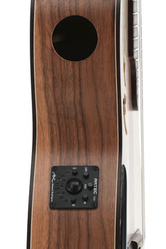 Manuel Rodriguez elektroakustisk Café Cortado Cutaway - flammande valnöt (satin)