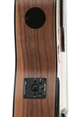 Manuel Rodriguez elektroakustisk Café Cortado Cutaway - flammande valnöt (satin)