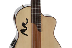 Manuel Rodriguez elektroakustisk Café Cortado Cutaway - Santos Rosewood (högblank)
