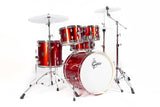 Gretsch Energy trumset 20", Red, utan cymbaler, 5 delar hardware