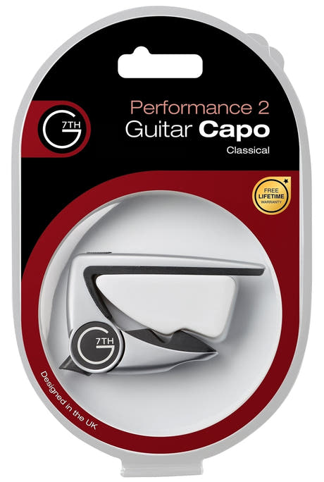 G7th Capo Performance - Classic Gitarrer, silver (C53013)