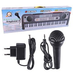 MQ 6119 KLAVER orgelkeyboard med mikrofon till