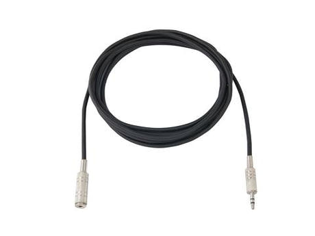 Jackkabel 3,5 mm minijack stereo hane till 3,5 mm minijack stereo hona - 3 meter