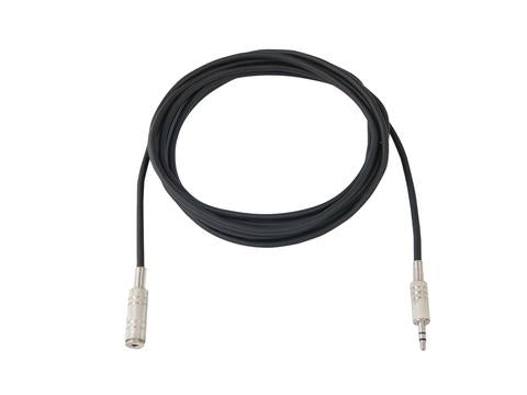 Jackkabel 3,5 mm minijack stereo hane till 3,5 mm minijack stereo hona - 3 meter
