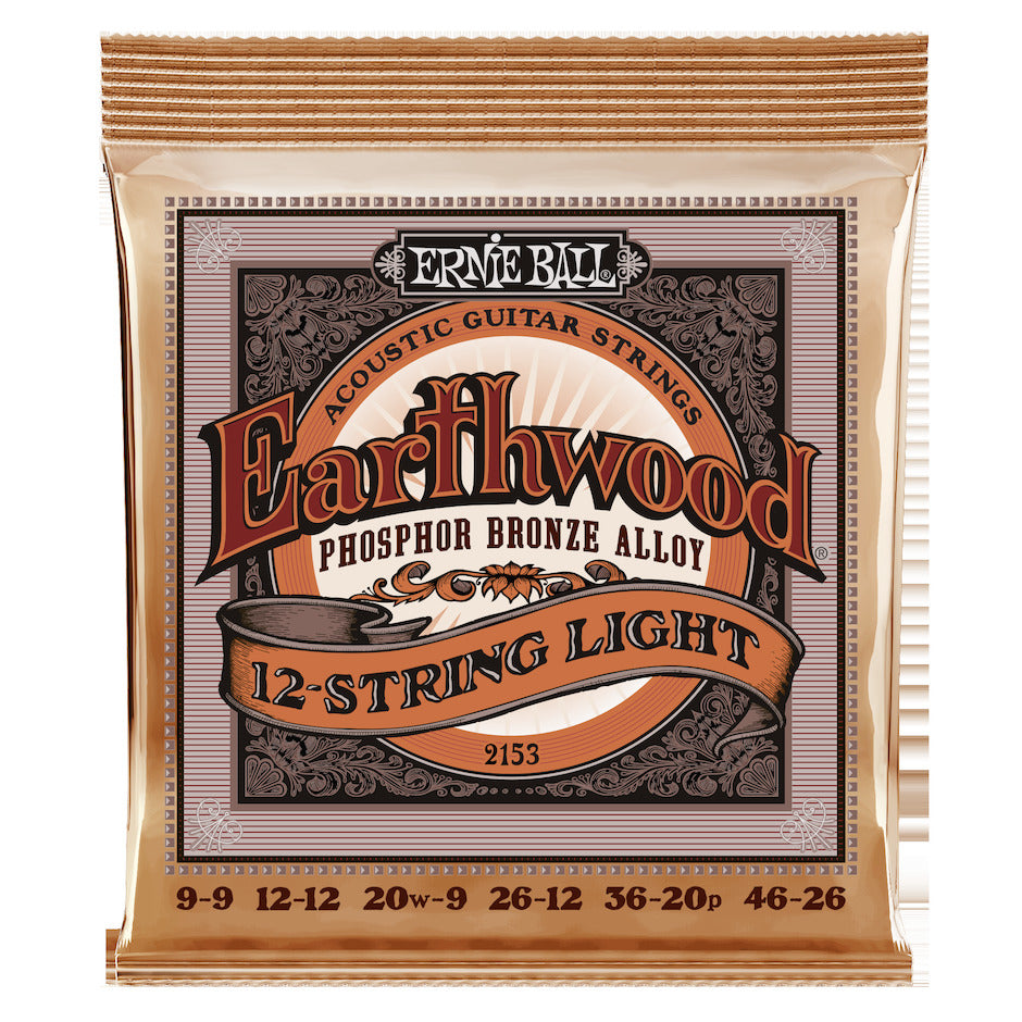 Ernie Ball Earthwood Phosphor Bronze Gitarrsträngar (akustiska)