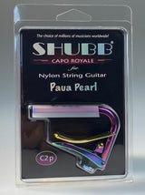 Shubb capo standardcapo - Klassisk Gitarrer paua-pärlemor (C2P)