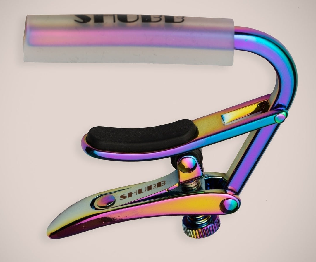 Shubb Capo Standard Capo - Akustisk paua pearl (C1P)