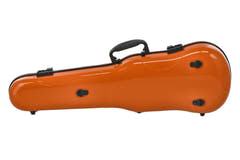 GEWA Formgjutna Fioler-fodral Air 1.7 - Orange högblank