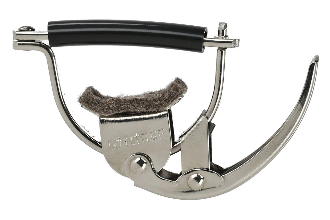 Wittner capo metal capo vintage - akustisk/el nickelpläterad (998F)