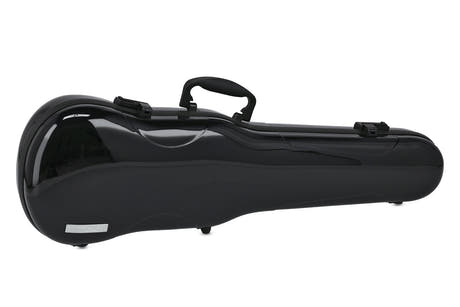 GEWA Formgjutna Fioler-fodral Air 1.7 - Svart högblank