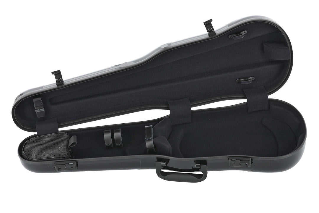 GEWA Formgjutna Fioler-fodral Air 1.7 - Svart högblank