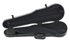 GEWA Formgjutna Fioler-fodral Air 1.7 - Svart högblank