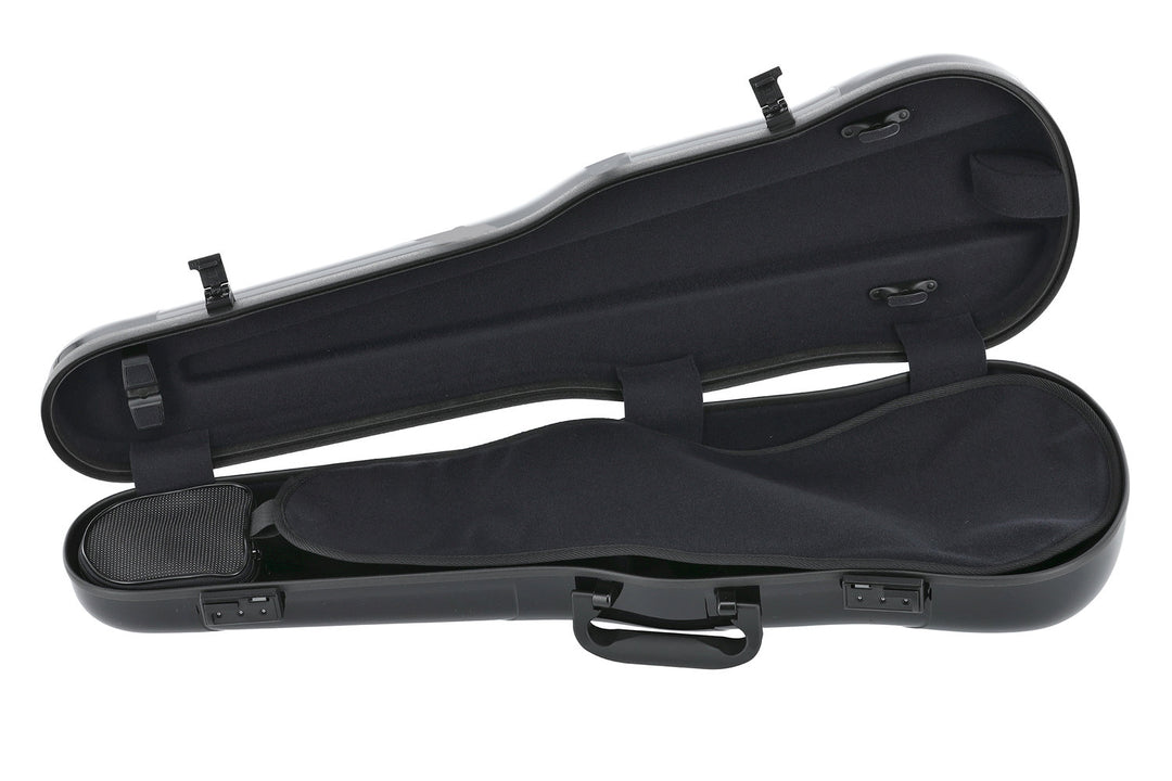 GEWA Formgjutna Fioler-fodral Air 1.7 - Svart högblank